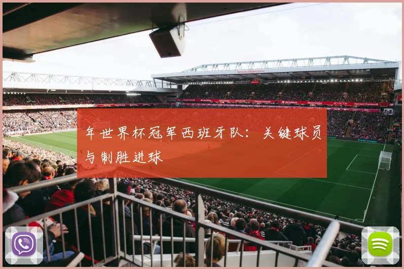 年世界杯冠军西班牙队：关键球员与制胜进球
